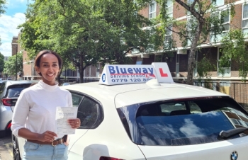 Congratulations Rahel for passing your Automatic driving test NW8