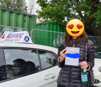 Congratulations Pinar for passing your driving test first attempt All the best