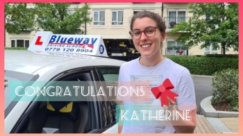 Congratulations Katherine for passing your Automatic driving test