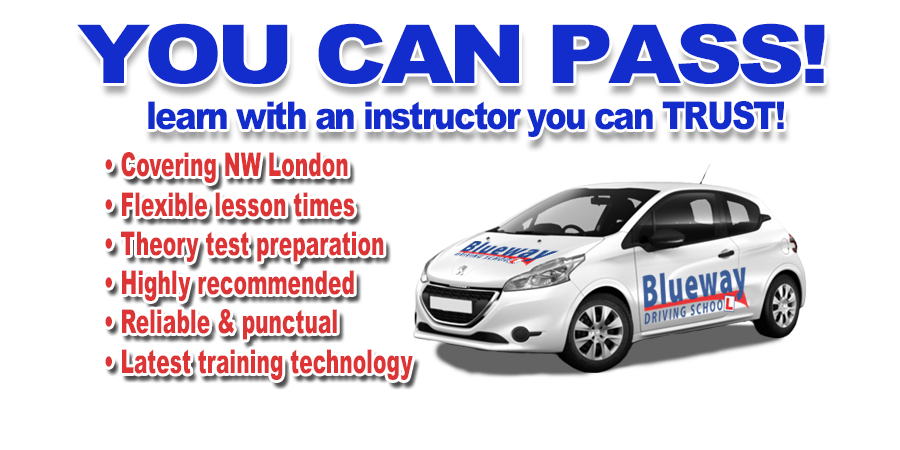 Driving lessons with Blueway Driving school